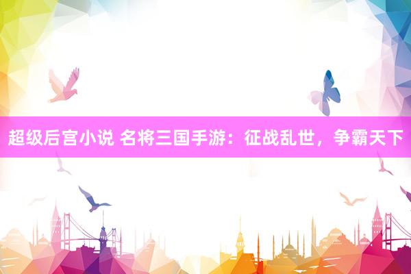 超级后宫小说 名将三国手游：征战乱世，争霸天下